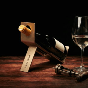 PORTABOTTIGLIE VINO ORION IN OTTONE