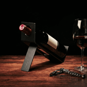 PORTABOTTIGLIE VINO ORION FERRO NERO (GREZZO)